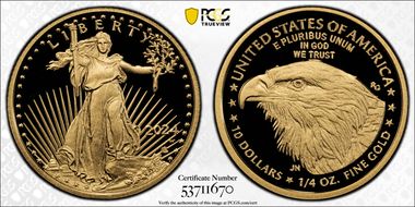 2024-W $10 Gold Eagle PR70DCAM