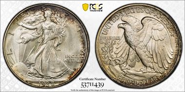 1938-D 50C MS66+ 