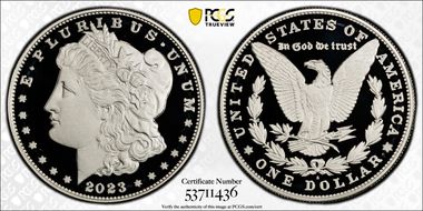 2023-S $1 Morgan Dollar PR69DCAM
