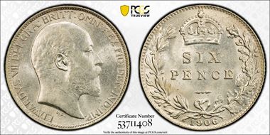 1906 6D S-3983 MS64