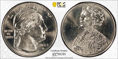 2023-D 25C Jovita Idar MS65