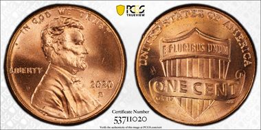 2020-D 1C Shield MS66RD