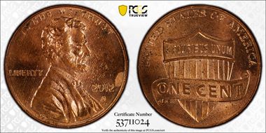 2012-D 1C Shield MS64RD