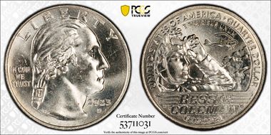 2023-D 25C Bessie Coleman MS64
