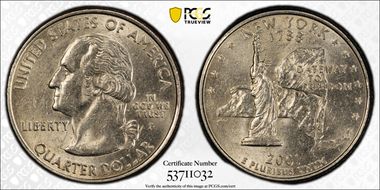2001-P 25C New York N1