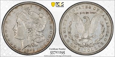 1878 7/8TF $1 VAM 38, 7/5 N1