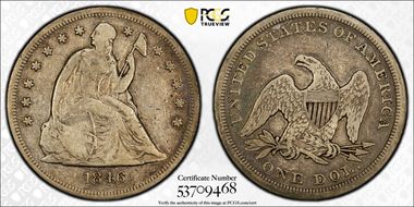 1846 $1 F12