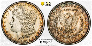 1880-O $1 AU58