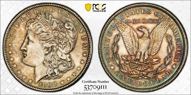 1898 $1 MS64