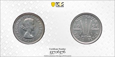 1956(m) 3D KM-57 Ag PR65