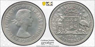 1958(m) Florin PR65
