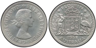 1958(m) Florin PR65