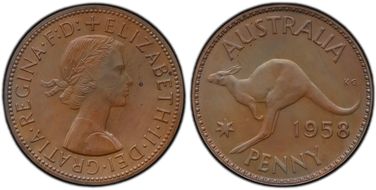 1958 (m) 1D PR65BN