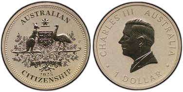 2025-P $1 Citizenship MS68