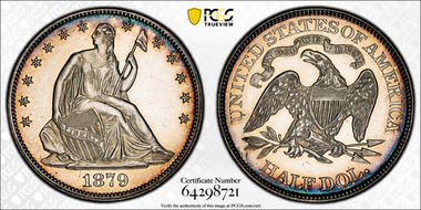 1879 50C MS62