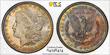 1883-O $1 MS64