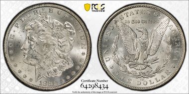 1882-CC $1 MS62