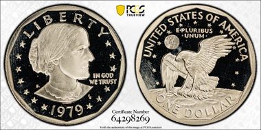 1979-S SBA$1 Type 2 PR67DCAM