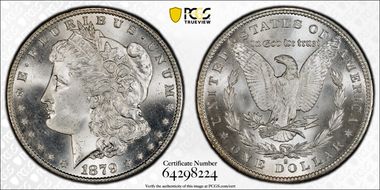 1879-S $1 MS67