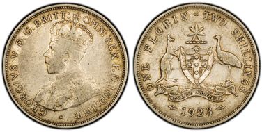 1923(m) Florin VF35