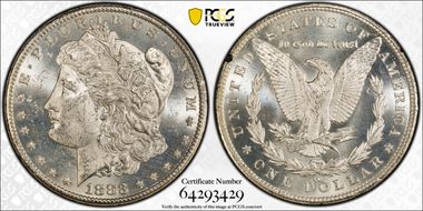 1883-CC $1 GSA Hoard MS62