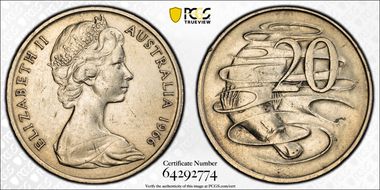 1966(L) 20C Wavy "2" N1