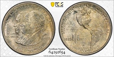 1923-S 50C Monroe MS63