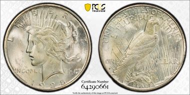 1925-S $1 MS64