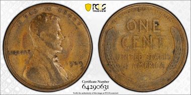 1909 VDB 1C VF20BN