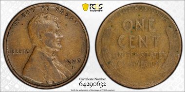 1927-S 1C VF20BN