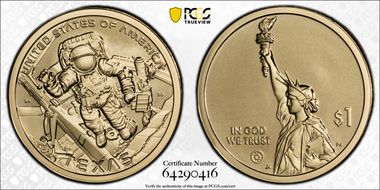 2025-S $1 American Innovation AR Rev PR Raye Montague PR69