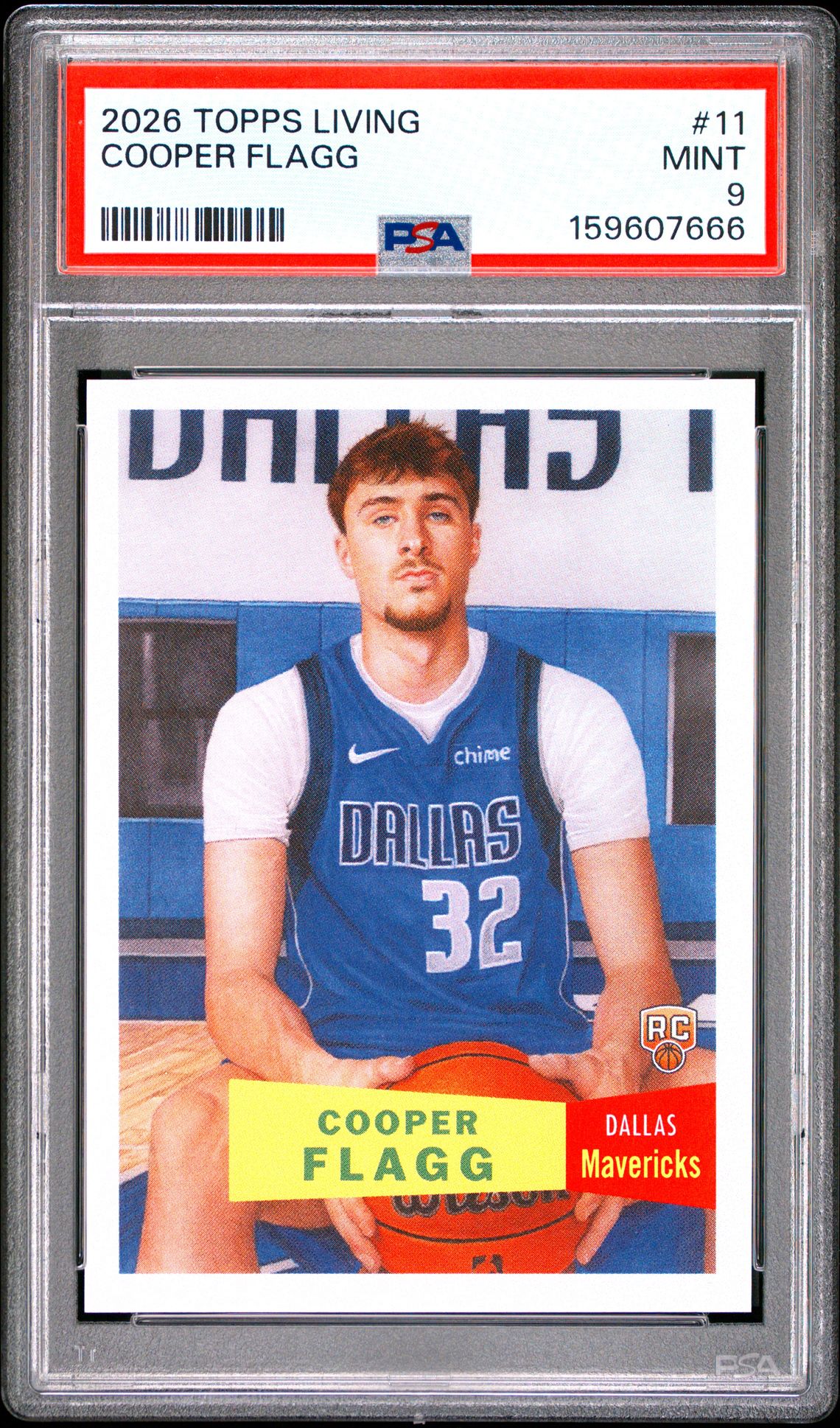 2026 Topps Living Cooper Flagg #11 Mint 9 front