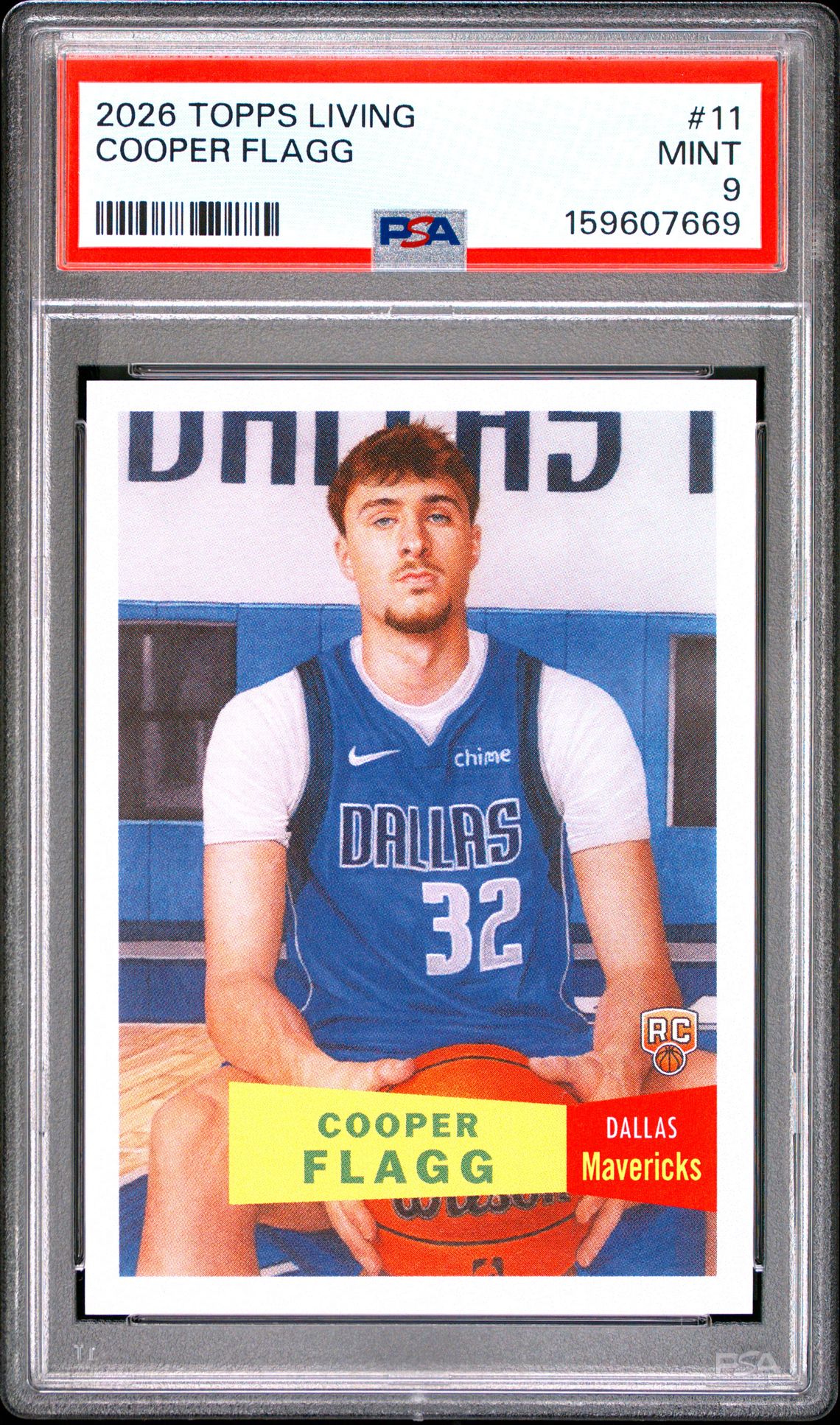 2026 Topps Living Cooper Flagg #11 Mint 9 front