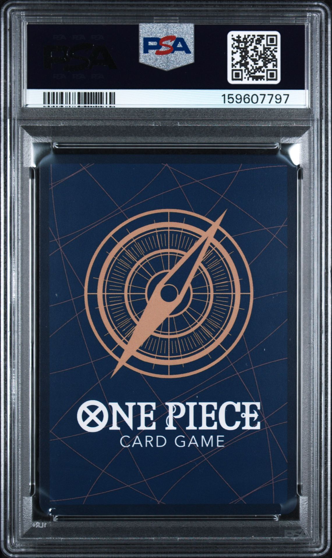 2025 One Piece Op12-Legacy Of The Master Portgas D. Ace #011 (Special Alternate Art) Gem Mt 10 back view - PSA certificate #159607797