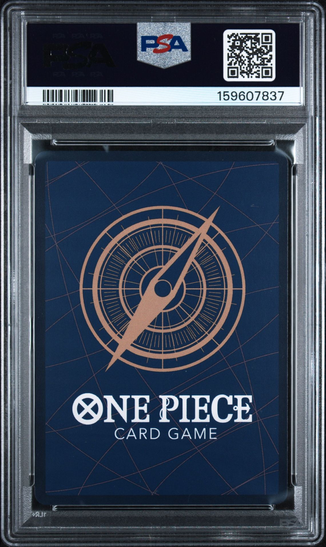 2025 One Piece Starter Deck St22-Ace & Newgate Marco #012 (Black & White Alt Art) Gem Mt 10 back view - PSA certificate #159607837