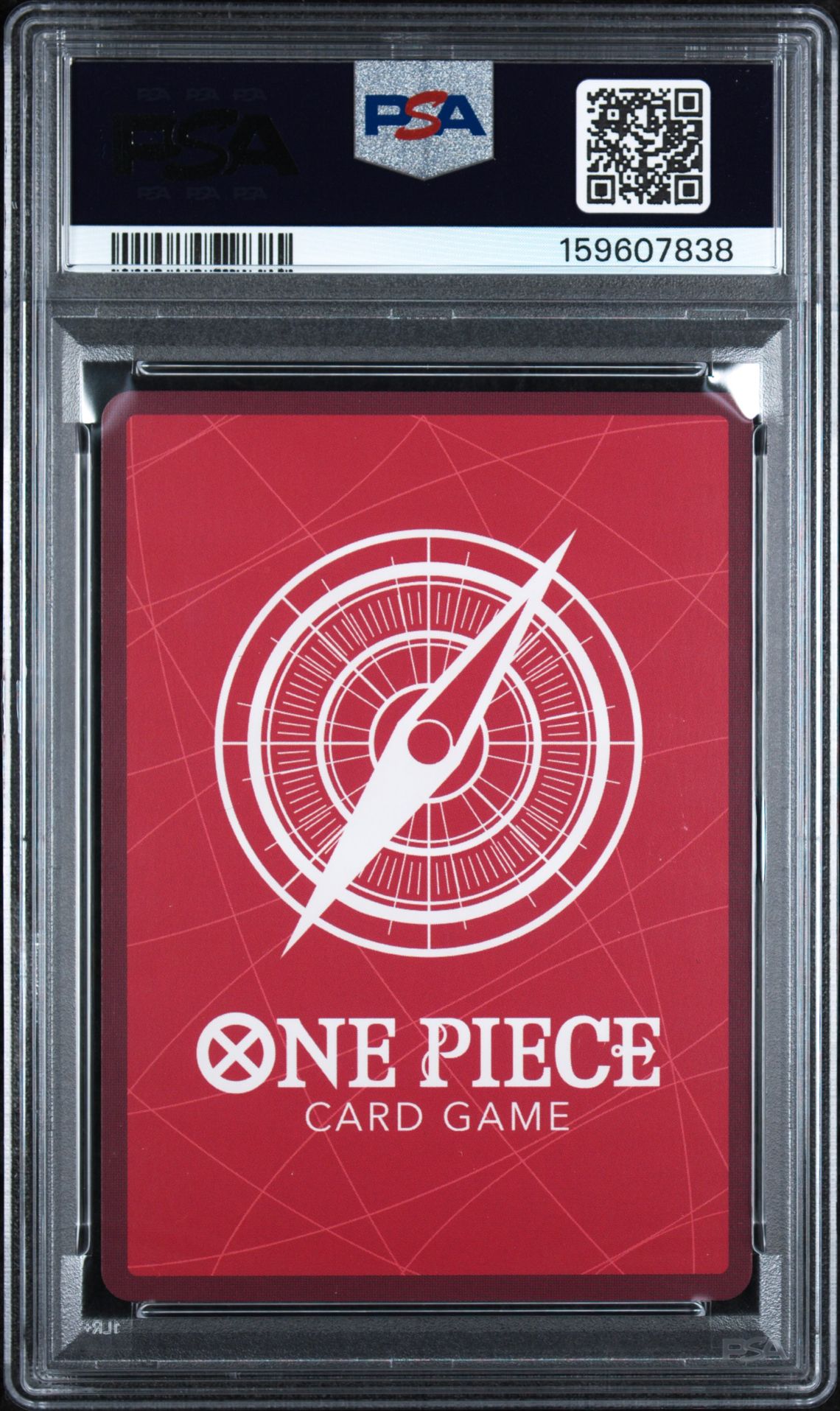 2025 One Piece English Version 2Nd Anniversary Set Shanks #001 Gem Mt 10 back view - PSA certificate #159607838