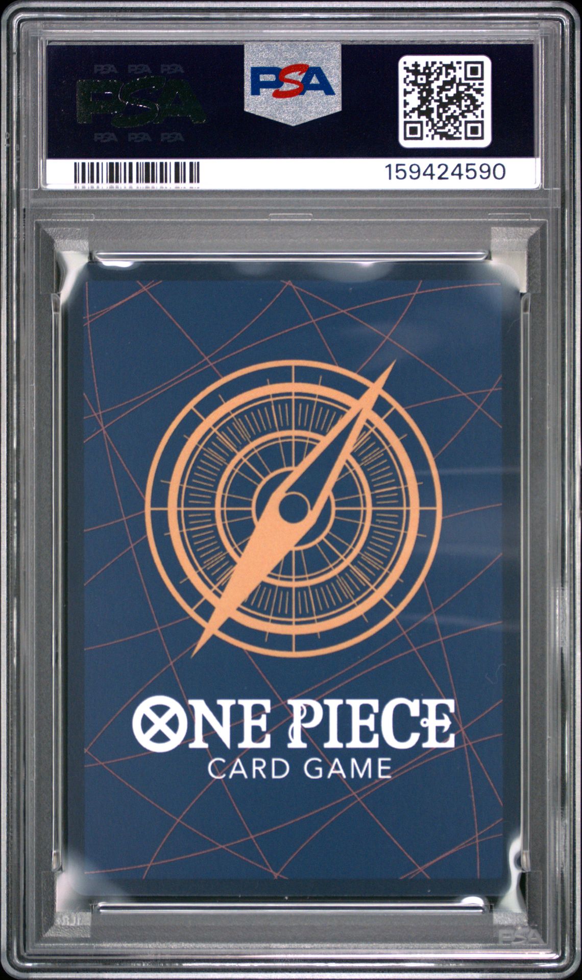 2026 One Piece Promos Portgas D. Ace #074 (Tin Pack Set Vol.2) Gem Mt 10 back view - PSA certificate #159424590
