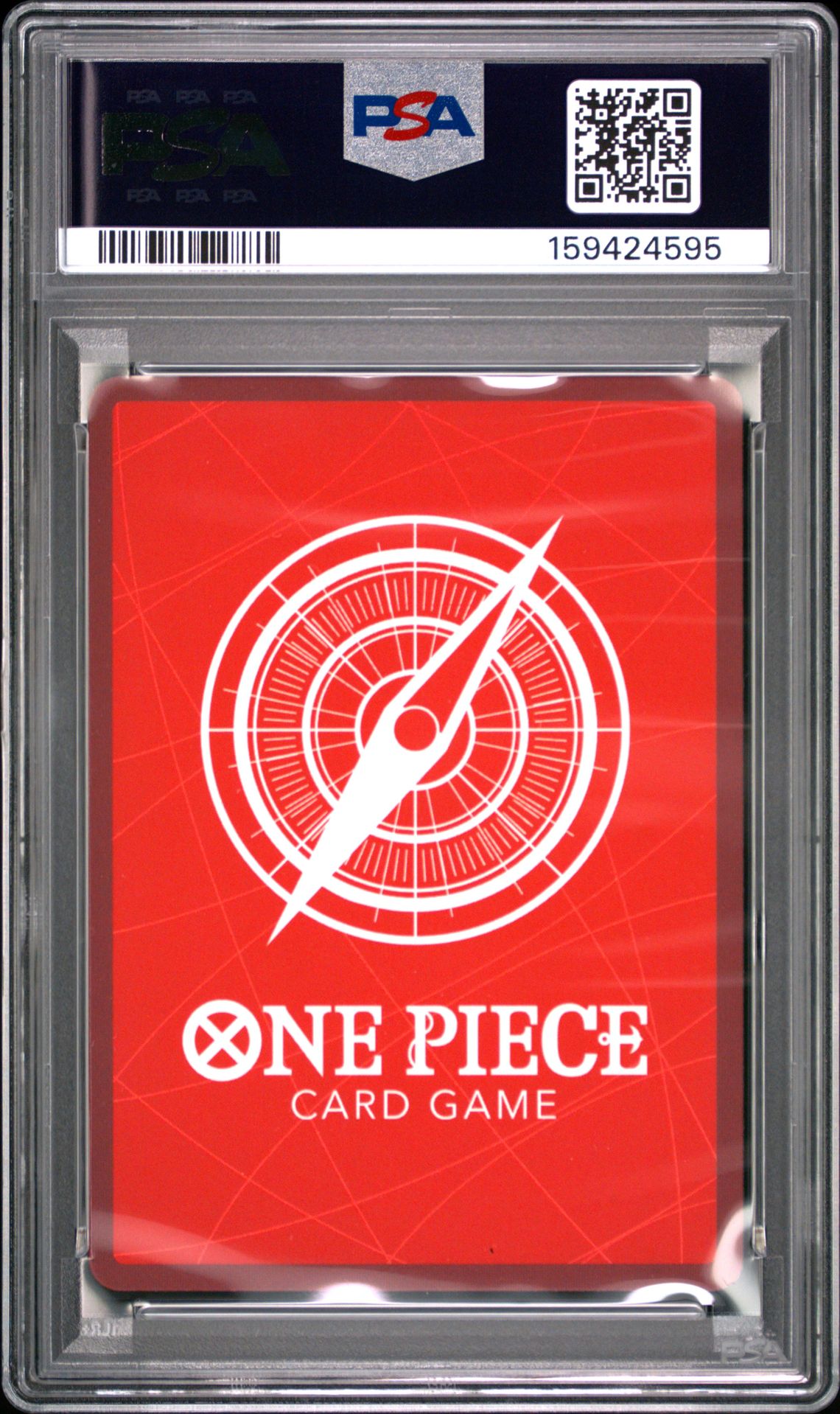 2025 One Piece Starter Deck St27-Black Marshall D. Teach Marshall D. Teach #081 Gem Mt 10 back view - PSA certificate #159424595