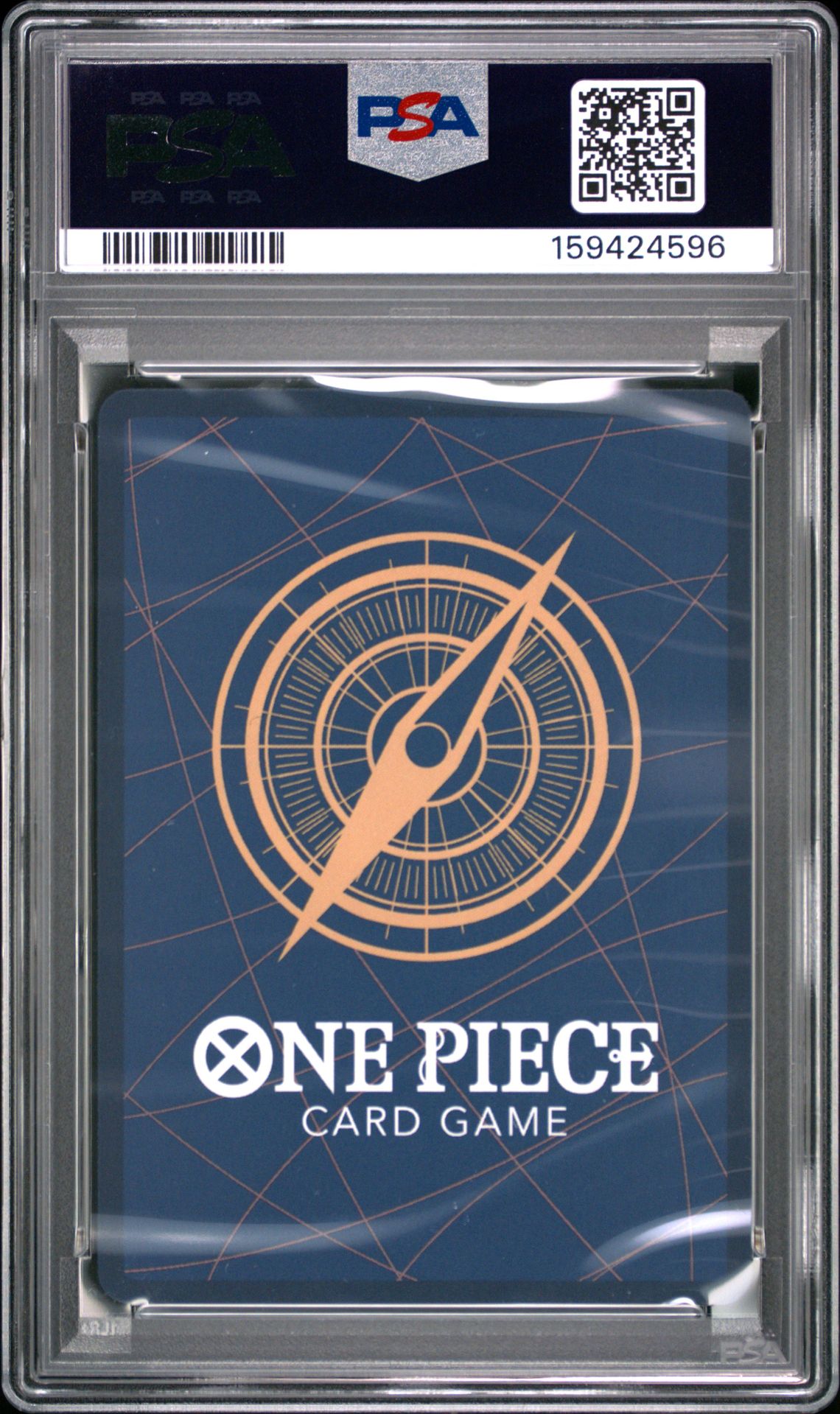 2026 One Piece Op15-Eb04-Adventure On Kami's Island Monkey D. Luffy #119 (Alternate Art) Gem Mt 10 back view - PSA certificate #159424596