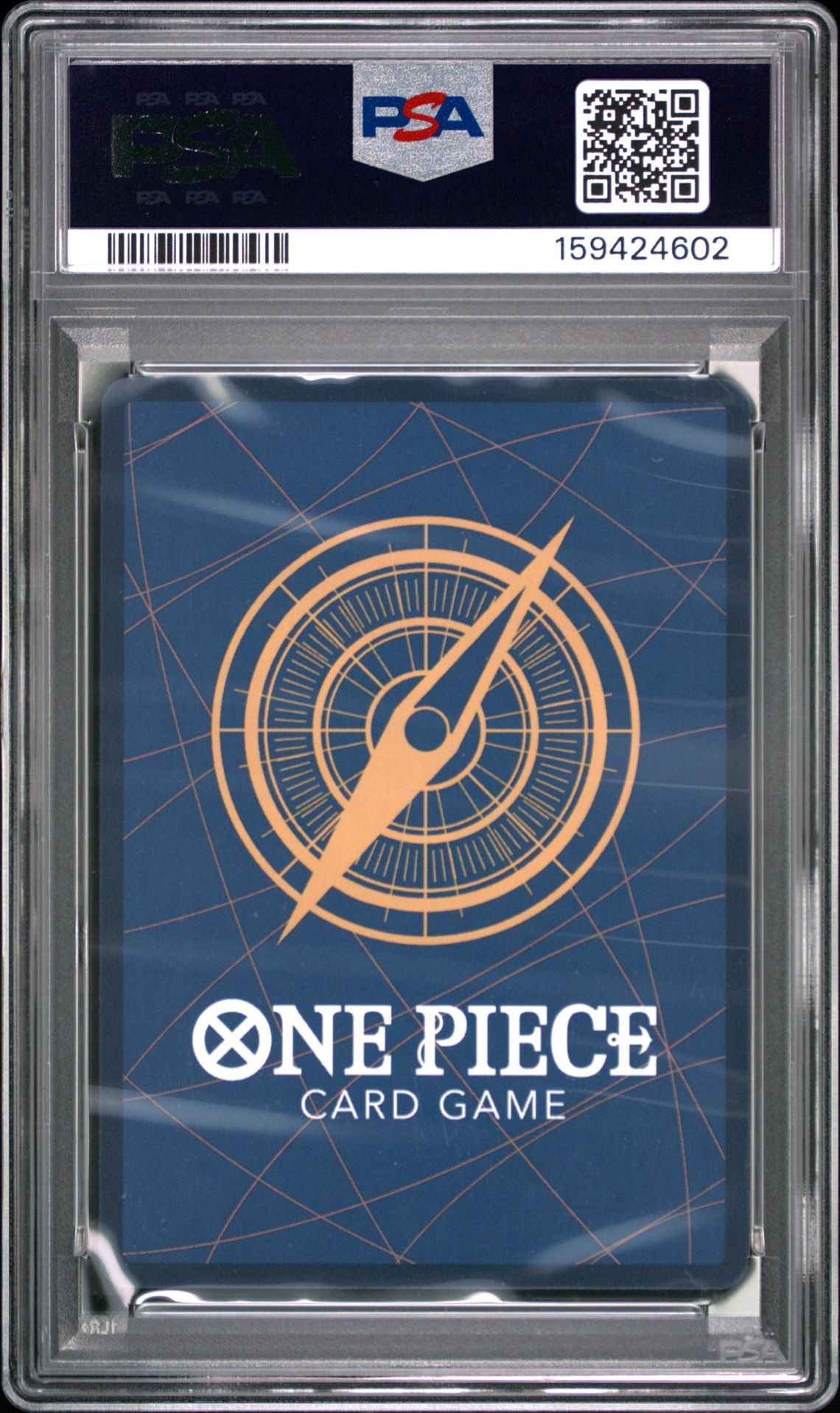 2023 One Piece Op04-Kingdoms Of Intrigue Sakazuki #099 (Special Alternate Art) Gem Mt 10 back view - PSA certificate #159424602