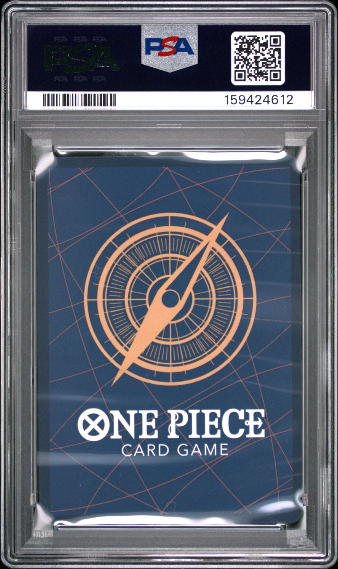 2026 One Piece Op15-Eb04-Adventure On Kami's Island Roronoa Zoro #037 (Treasure Rare) Gem Mt 10 back view - PSA certificate #159424612