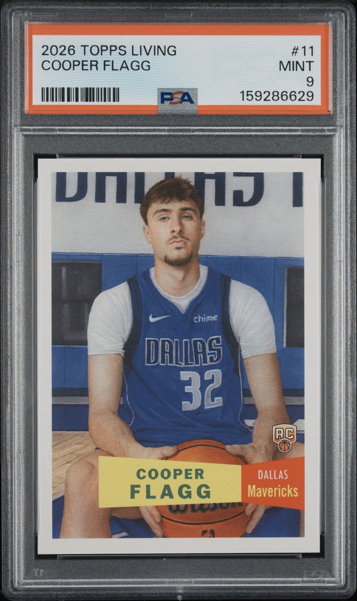 2026 Topps Living Cooper Flagg #11 Mint 9 front