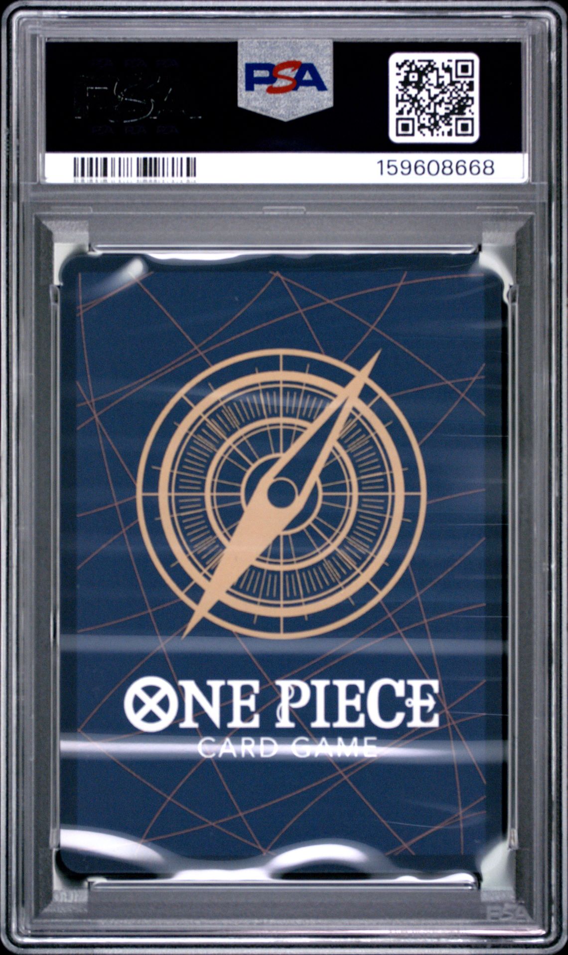 2025 One Piece Promos Monkey D. Luffy #111 (Set Sail Event) Gem Mt 10 back view - PSA certificate #159608668