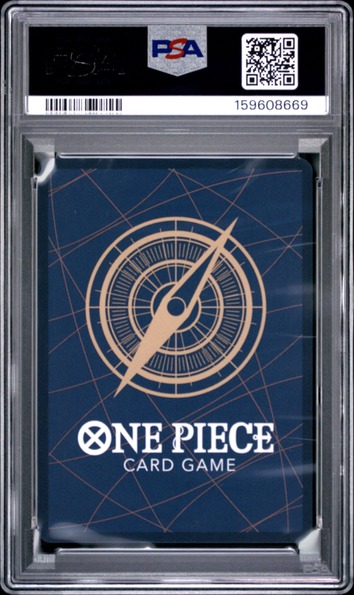 2025 One Piece Promos Monkey D. Luffy #111 (Set Sail Event) Gem Mt 10 back view - PSA certificate #159608669