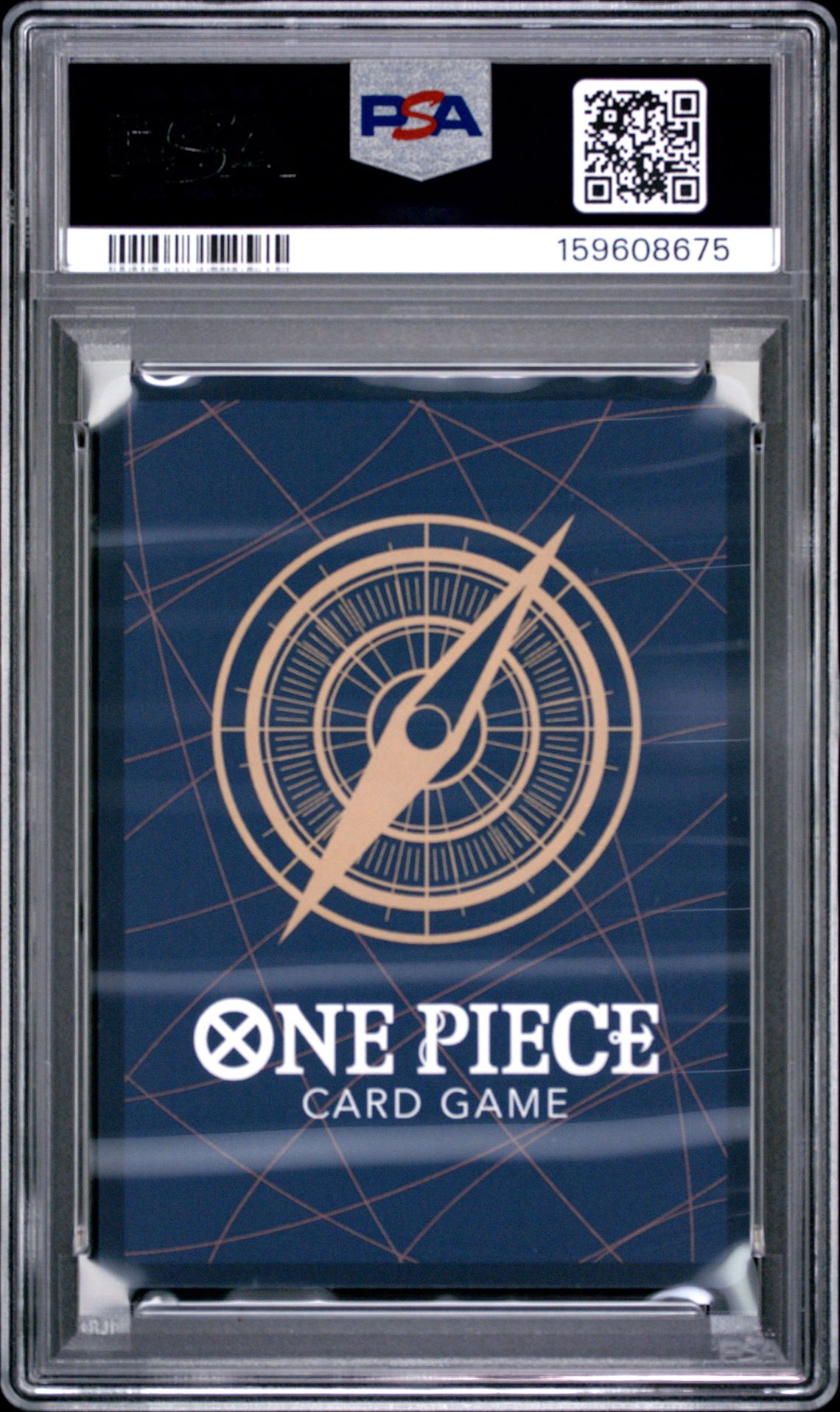 2025 One Piece Promos Monkey D. Luffy #111 (Set Sail Event) Gem Mt 10 back view - PSA certificate #159608675