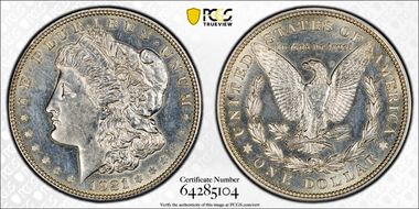 1921 $1 VAM 1AG, Zerbe Dies N1