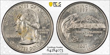 2007-D 25C Washington N1