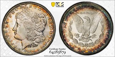 1878-S $1 MS64