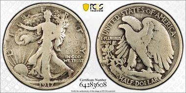 1917-S 50C Reverse N1