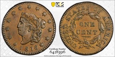 1816 1C AU50BN